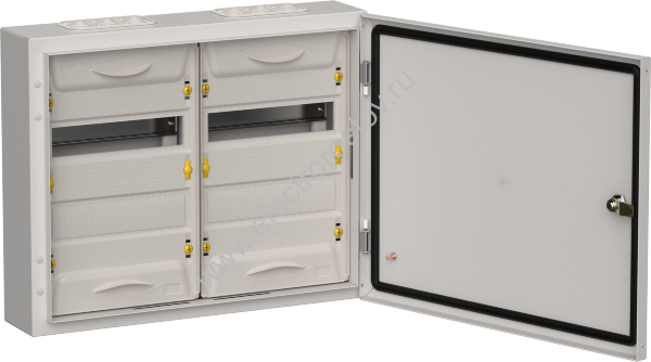 TITAN 5 Корпус мет. ЩРн-48 (2х24) 460х570х140 IP54 сер IEK