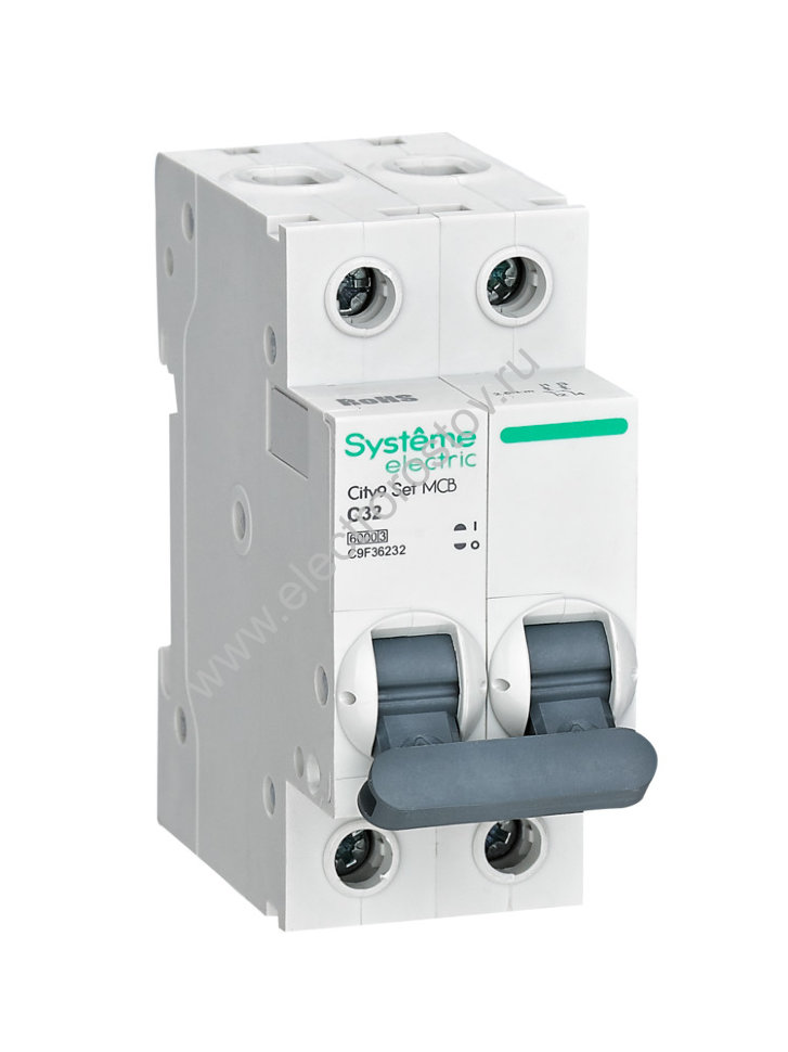 City9 Автоматический выключатель 6кА 2P C32 Systeme Electric