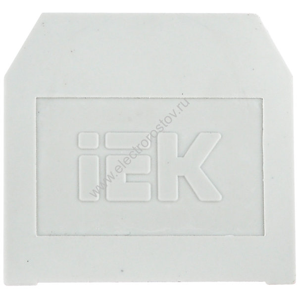 Заглушка для ЗНИ-4-6 серая IEK