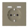 Schneider Electric Merten D-Life Сахара Розетка Schuko с 2 USB c зарядным устройством 2,4 A