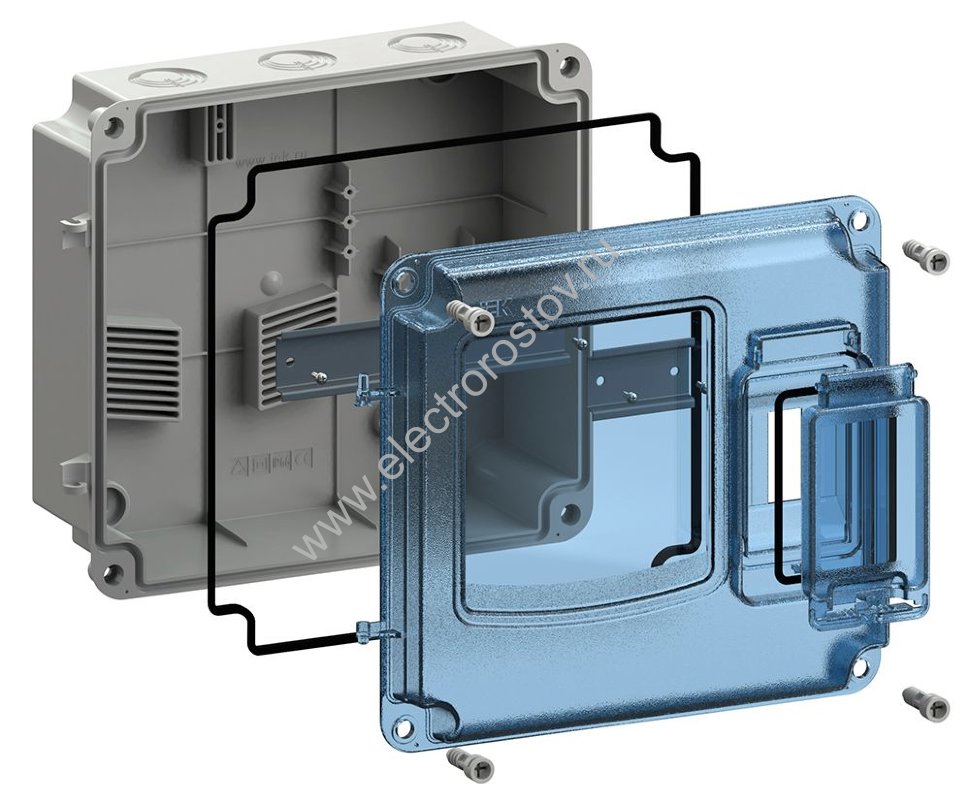 KREPTA Корпус пластиковый ЩУРн-П 1/3 IP55 PC IEK