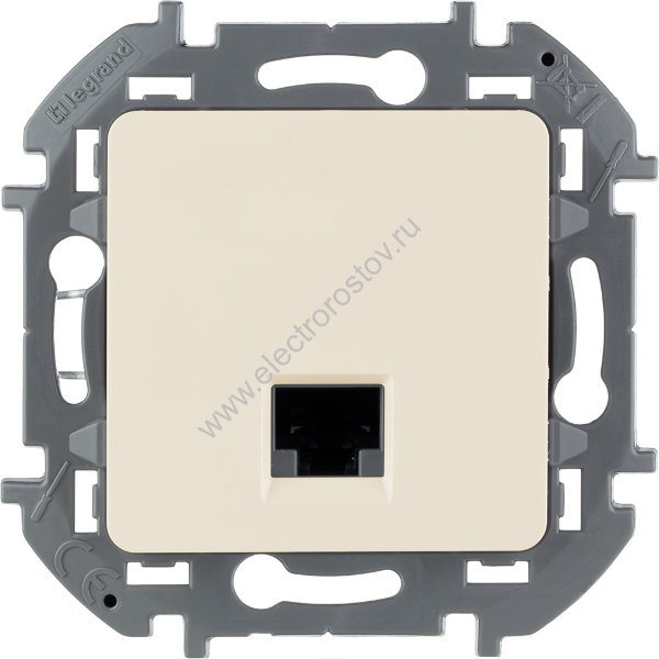 INSPIRIA Слоновая кость Розетка 1-ая RJ 45 - категория 6 - UTP Legrand
