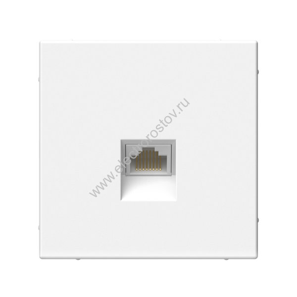 Systeme Electric ArtGallery Белый Розетка компьютерная RJ45, кат. 6A, механизм