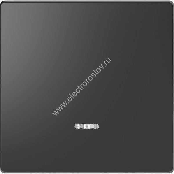 Schneider Electric Merten D-Life Антрацит Клавиша 1-ная с линзой для LED модуля