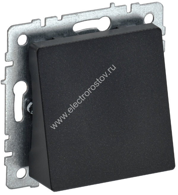 IEK BRITE BASE Черный Вывод кабеля МВ10-БрЧ