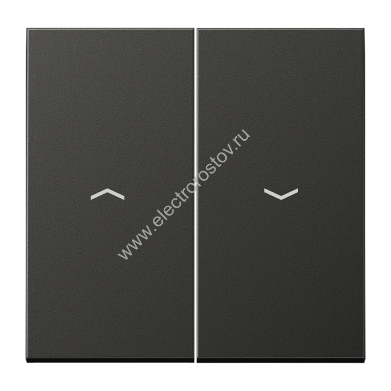 LS 990 Антрацит Клавиша 2-ая жалюзийная JUNG