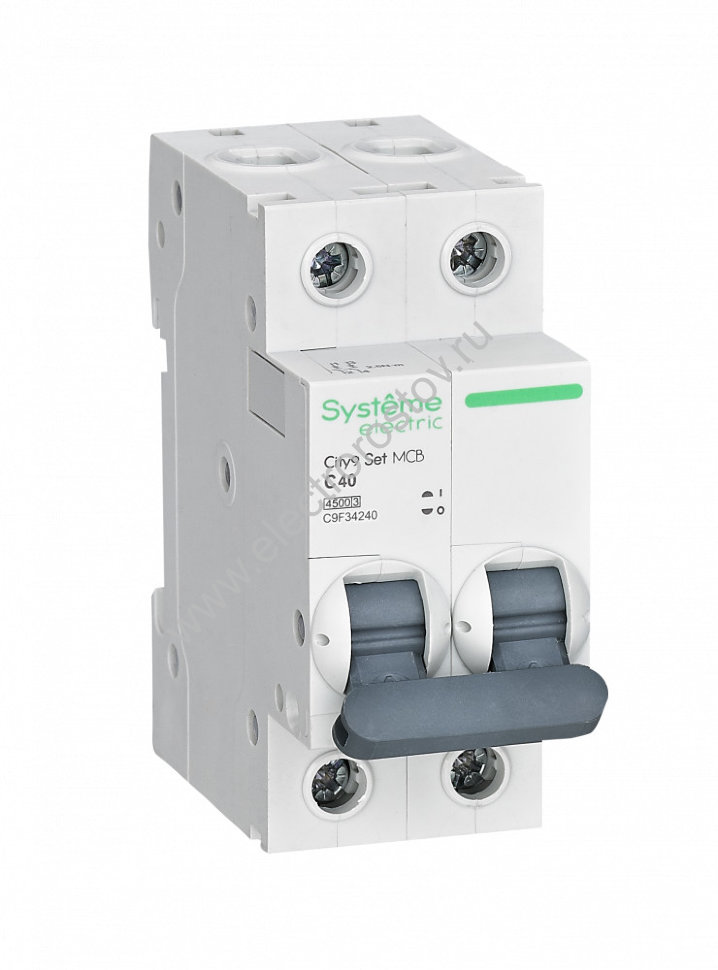 City9 Автоматический выключатель 4.5кА 2P C40 Systeme Electric