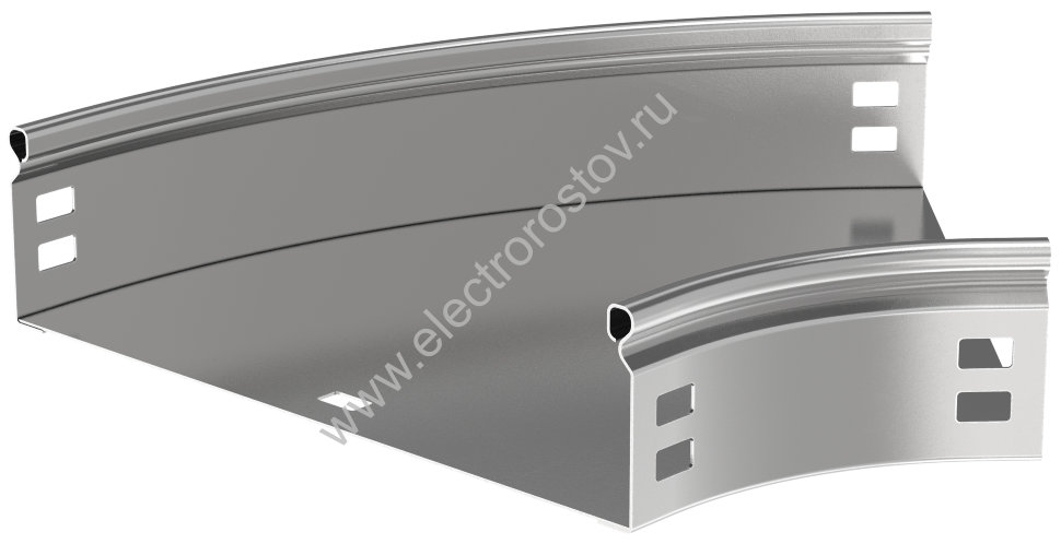 IEK ESCA Поворот плавный 45град тип Г01 ESCA 80х300мм