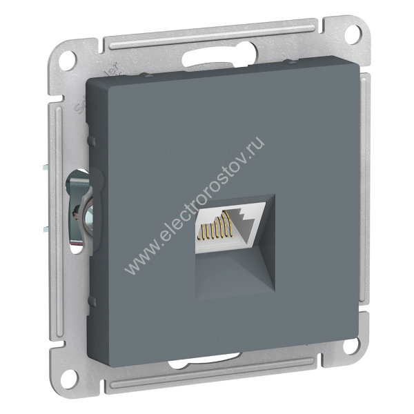 AtlasDesign Грифель Розетка компьютерная 1-ая RJ45, кат. 6А Schneider Electric
