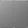 Schneider Electric Merten D-Life Нержавеющая Сталь Клавиша 2-ная