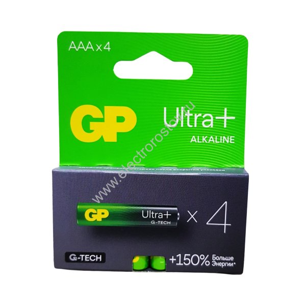 Батарейки AAA (бл. 4шт) G-TECH