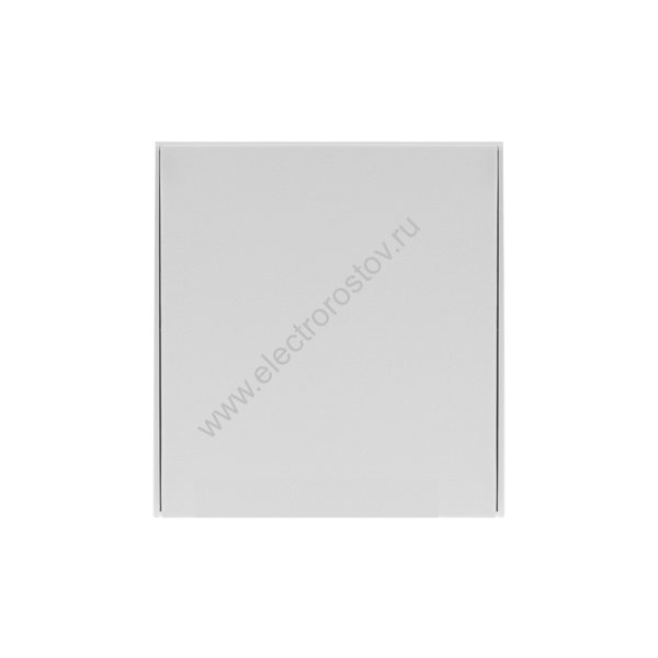 KRANZ STRONG Выключатель 1 кл проходной (переключатель) 10А с/у жемчуг, с 1-пост. рамкой