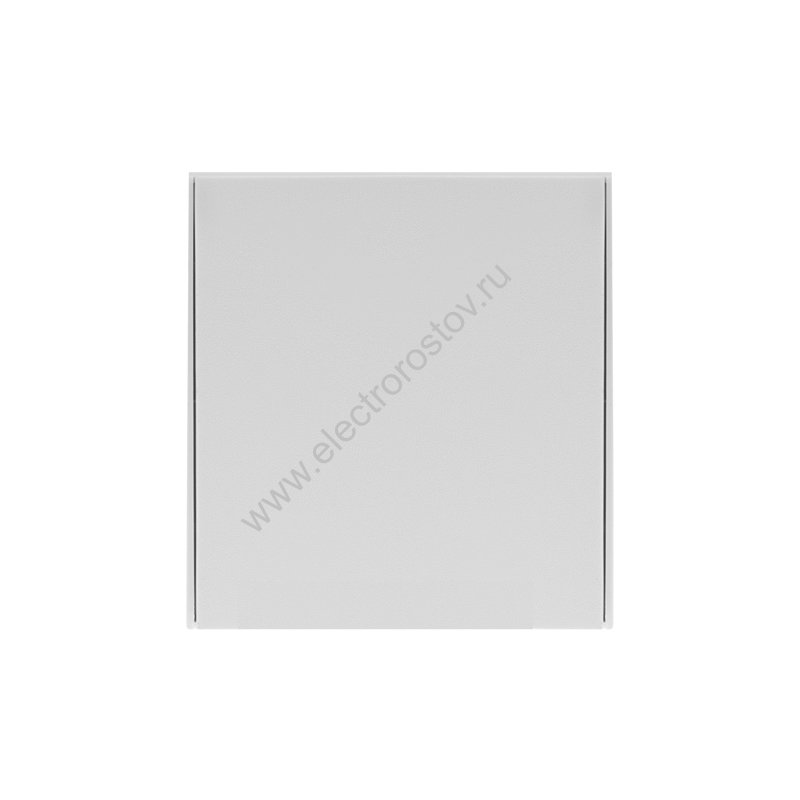 KRANZ STRONG Выключатель 1 кл проходной (переключатель) 10А с/у жемчуг, с 1-пост. рамкой