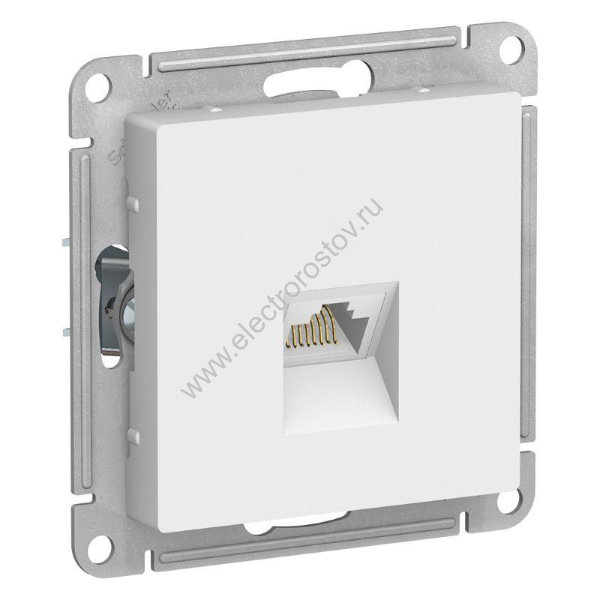 AtlasDesign Бел Розетка компьютерная 1-ая RJ45, кат. 5е Schneider Electric