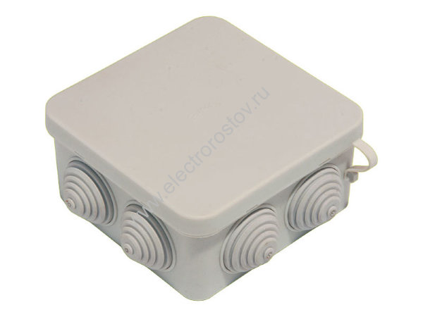 Распред. коробка открытой установки 100x100x50мм IP55 HEGEL