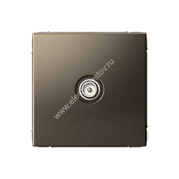 Systeme Electric ArtGallery Мокко TV Розетка проходная 4DB, механизм