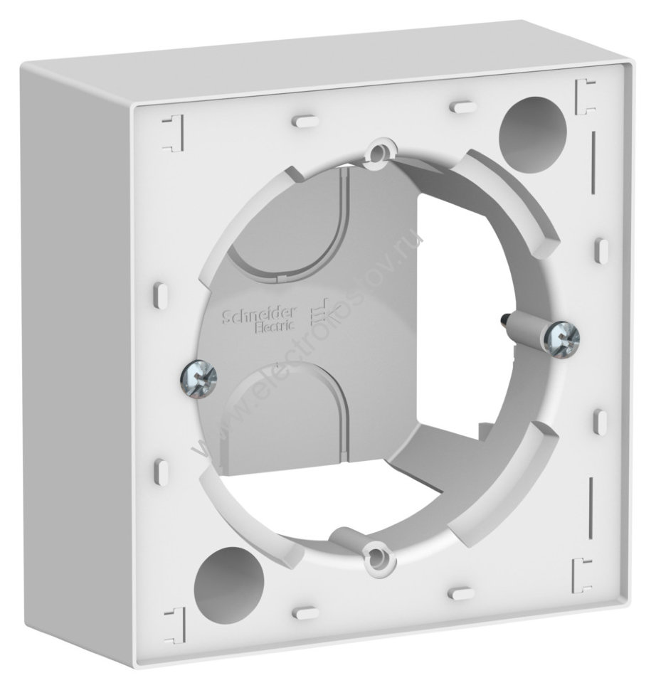 AtlasDesign Лотос Коробка для наружного монтажа Schneider Electric