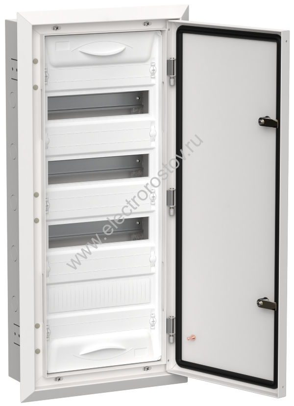 TITAN 5 Корпус мет. ЩРв-48 (1х48) 755х365х130 IP31 бел IEK