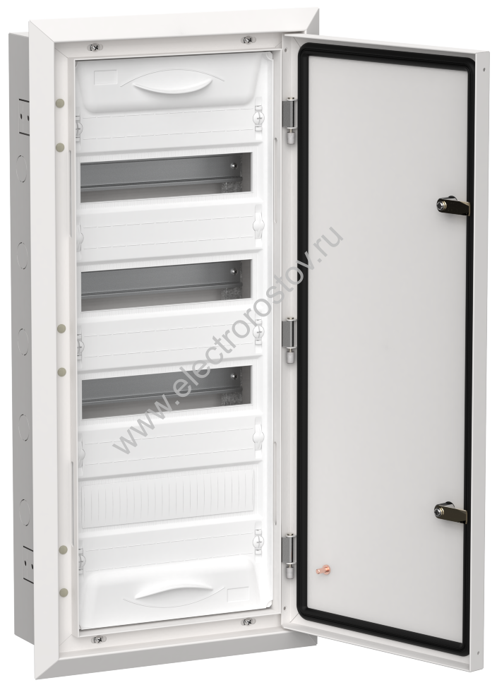 TITAN 5 Корпус мет. ЩРв-48 (1х48) 755х365х130 IP31 бел IEK