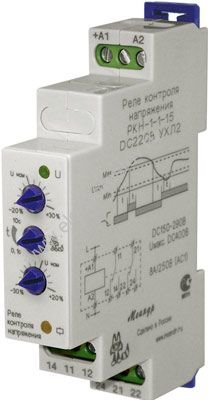 Реле контроля фаз РКН-1-1-15 АС220В Меандр