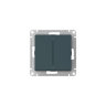 AtlasDesign Изумруд Переключатель 2-клавишный c быстрозажим. клеммами Schneider Electric