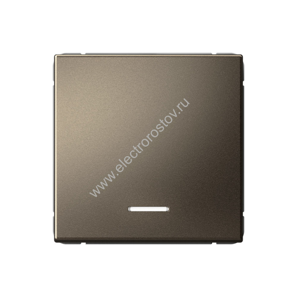 Systeme Electric ArtGallery Мокко Выключатель 1-клавишный с подсветкой, сх.1а, 10АХ, механизм