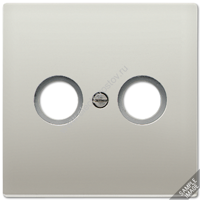 LS 990 Алюминий Накладка TV-FM JUNG