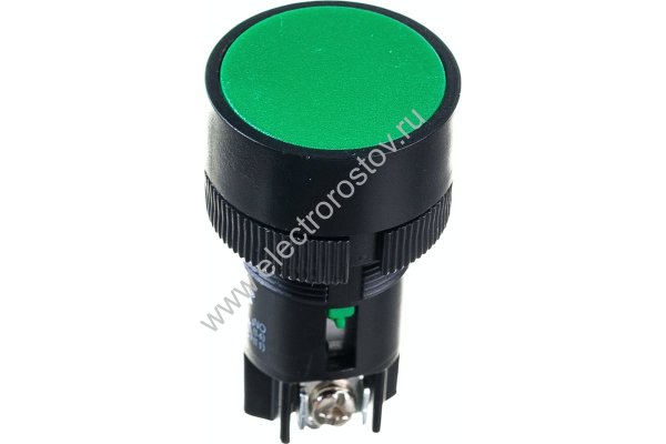 Кнопка SВ-7 "Пуск" зеленая 1з+1р d22мм 230В IEK