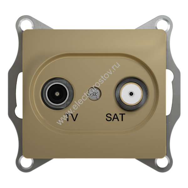Glossa Титан Розетка TV-SAT оконечная 1DB Schneider Electric