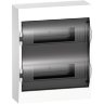 City9 Щит накладной 24 модуля, дверь прозрачная черная, IP40 Systeme Electric