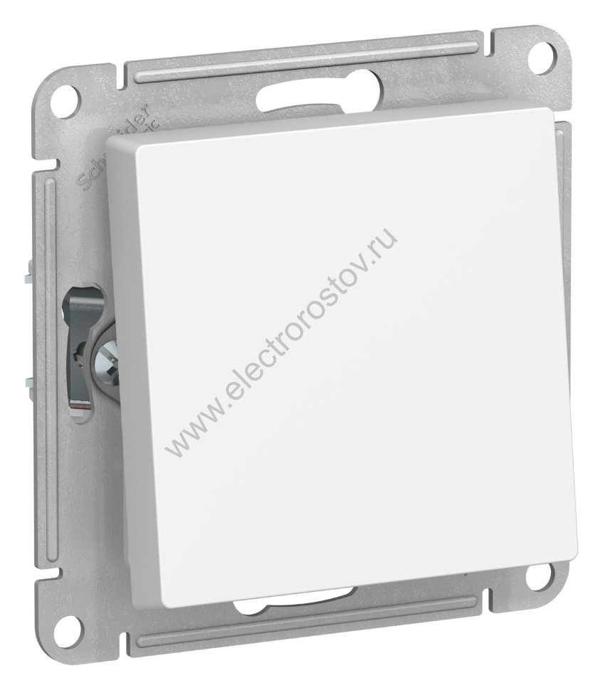 AtlasDesign Aqua Бел Переключатель 1-клавишный IP44 Schneider Electric