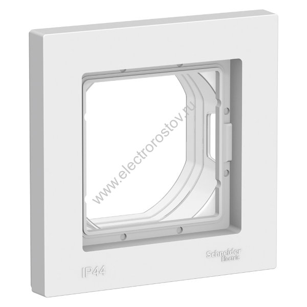 AtlasDesign Aqua Бел Рамка 1-ая IP44 Schneider Electric