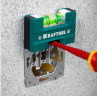 Уровень магнитный для розеток 76 мм Electric KRAFTOOL