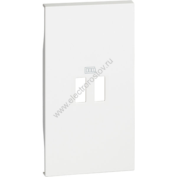 BT Living now Белый Лицевая панель для зарядных устройств USB 2 мод