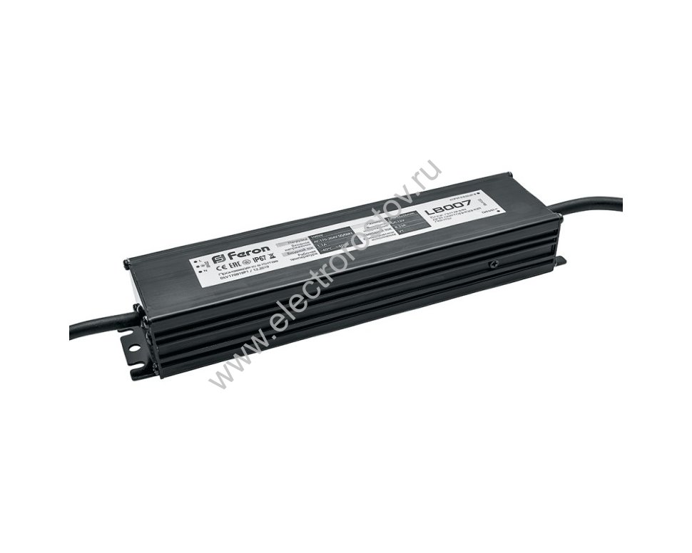 Блок питания метал. 12V IP67 100W Feron