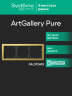Systeme Electric ArtGallery Pure Металл Золото Рамка 3-ая