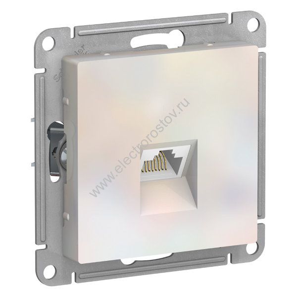 AtlasDesign Жемчуг Розетка компьютерная 1-ая RJ45, кат. 6А Schneider Electric