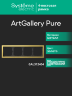 Systeme Electric ArtGallery Pure Металл Золото Рамка 4-ая