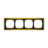 Systeme Electric ArtGallery Pure Металл Золото Рамка 4-ая