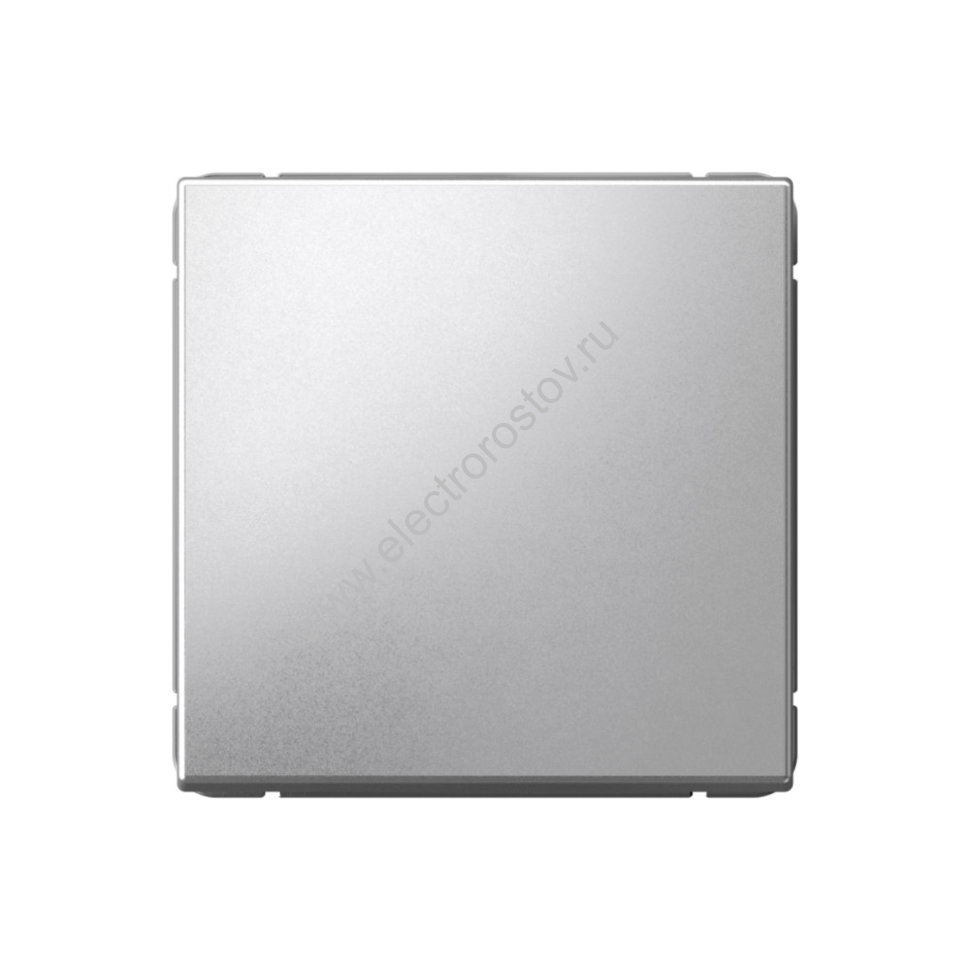 Systeme Electric ArtGallery Алюминий Переключатель 1-клавишный, сх.6, 10АХ, механизм