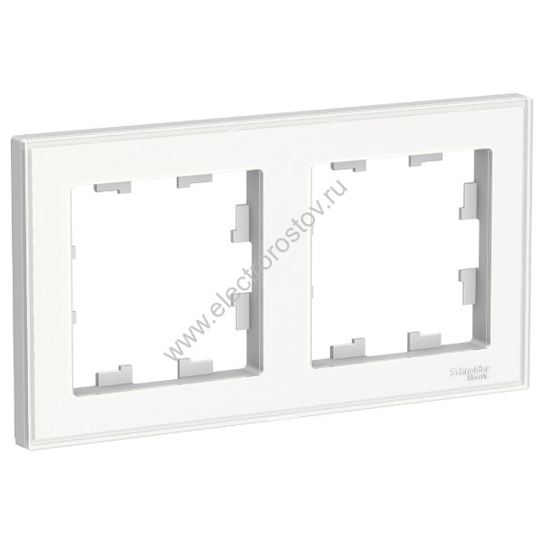 AtlasDesign Art Бел Рамка 2-ая Schneider Electric