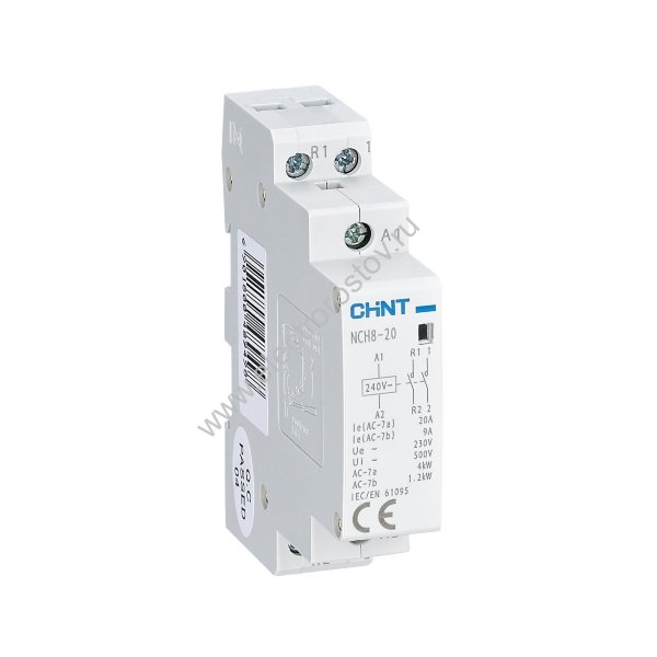 Контактор модульный 230V NCH8-20/20 2НО 20А CHINT