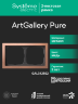 Systeme Electric ArtGallery Pure Металл Медь Рамка 2-ая