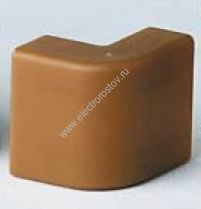 DKC AEM 25x17 Угол внешний, коричневый