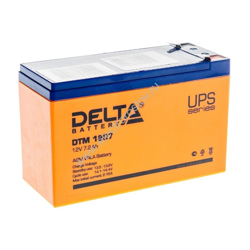 Аккумулятор 12В/7 А/ч DELTA