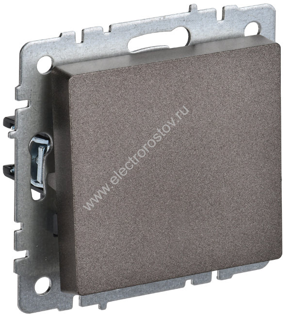 IEK BRITE BASE Темн.бронза Выключ. 1-кл. перекр. 10А ВС10-1-3-БрТБ