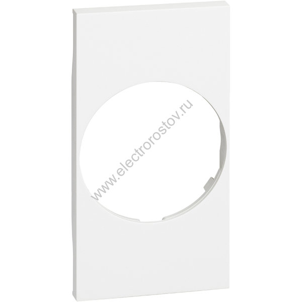 BT Living now Белый Лицевая панель для розеток 2К+З немецкого стандарта 2 мод