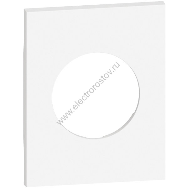 BT Living now Белый Лицевая панель для розеток 2К+З немецкого стандарта 3 мод
