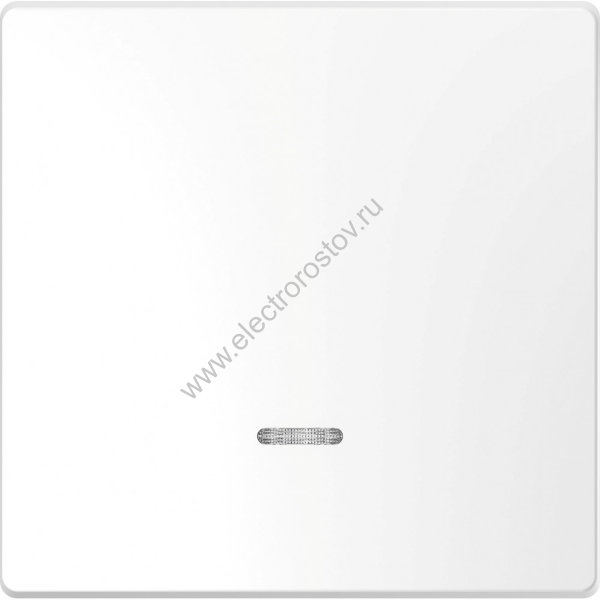 Schneider Electric Merten D-Life Белый Лотос Клавиша 1-ная с линзой для LED модуля