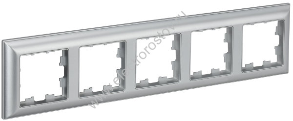 IEK BRITE DECOR Алюминий 3D-форма Рамка 5-м РУ-5-Бр
